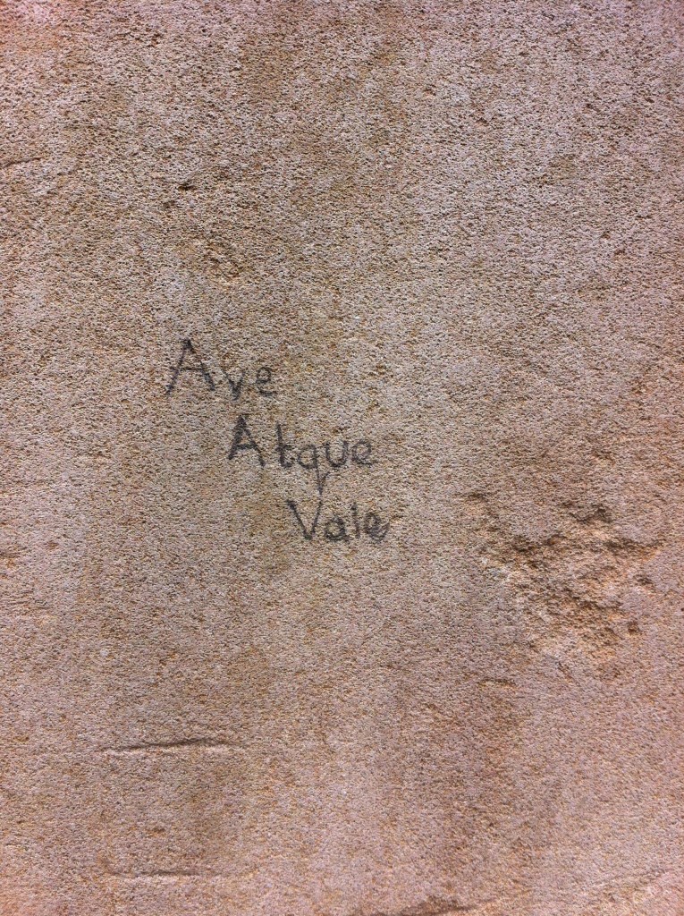 Catullus ('hail & farewell')